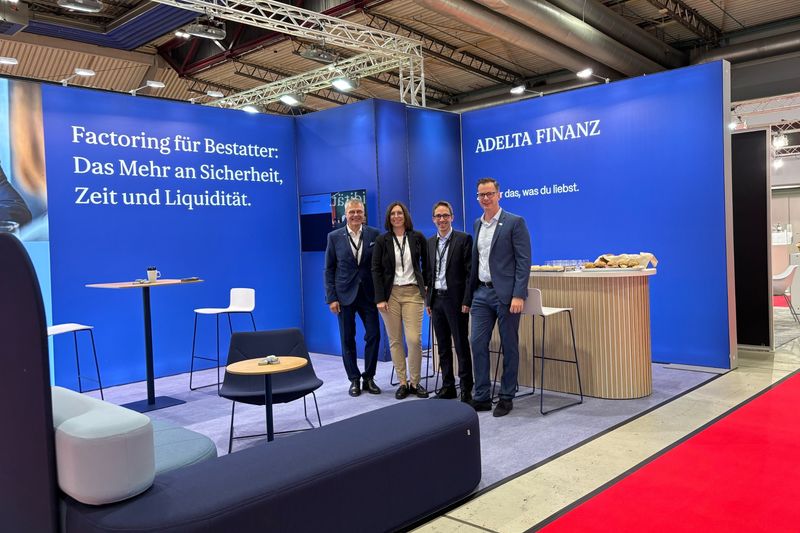 Adelta Team auf Messestand BEFA Mannheim Adelta Team auf Messestand BEFA Mannheim